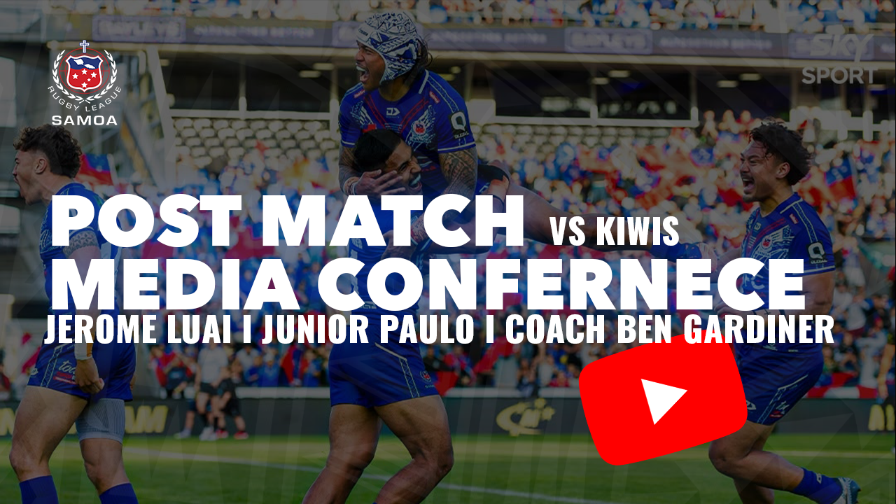 Toa Samoa Post-Match Press Conference | Pacific Championships Round 1| Luai, Paulo & Gardiner