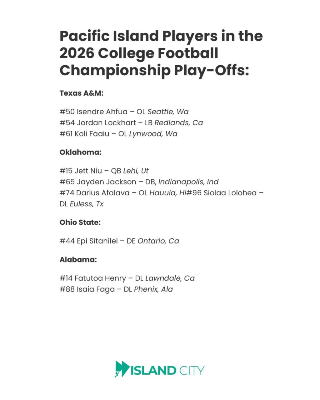 Instagram post from islandcity_media. This post is in position 6.