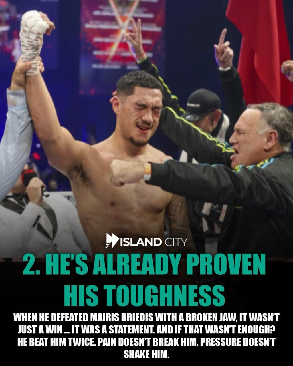 Instagram post from islandcity_media. This post is in position 2.