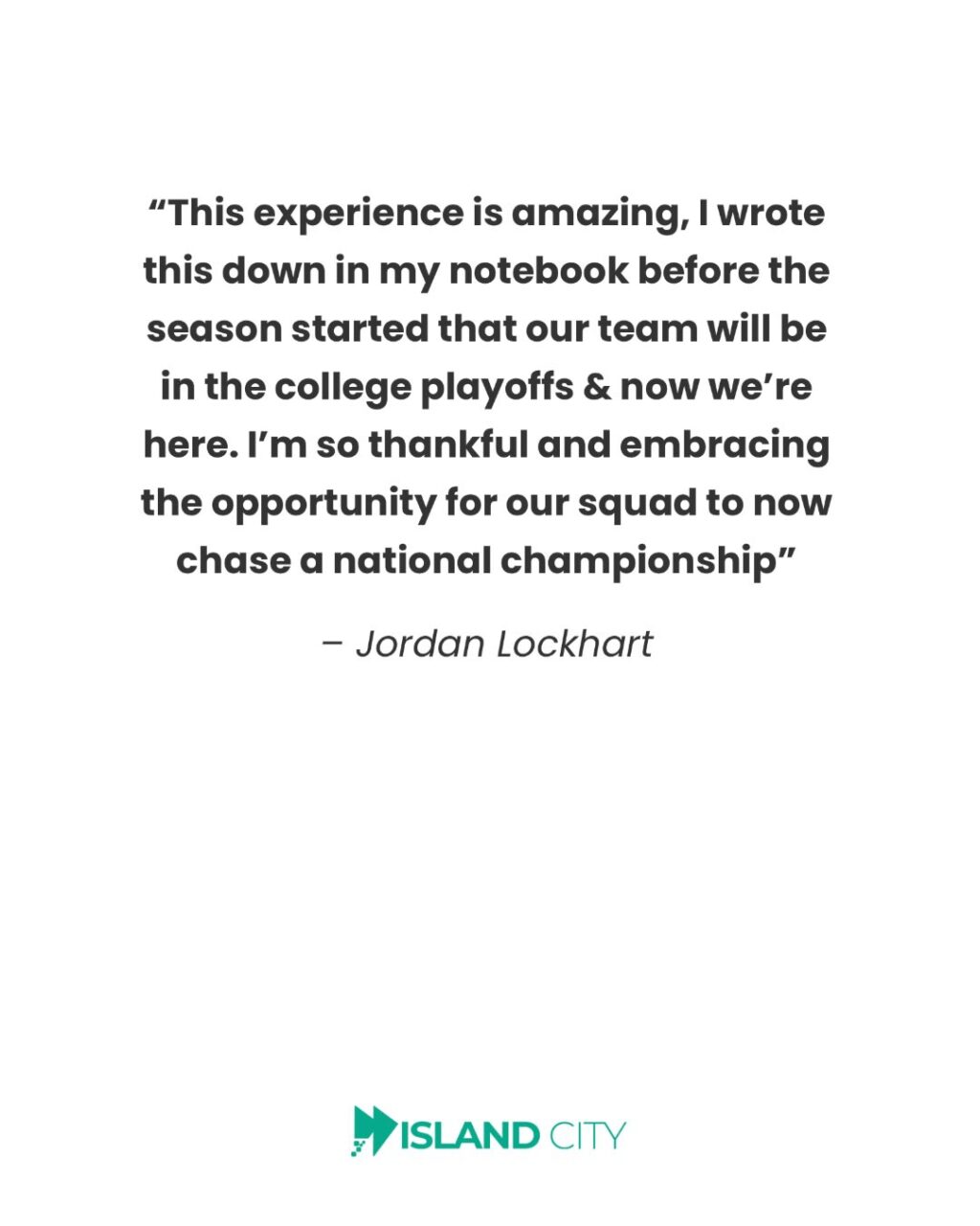 Instagram post from islandcity_media. This post is in position 1.