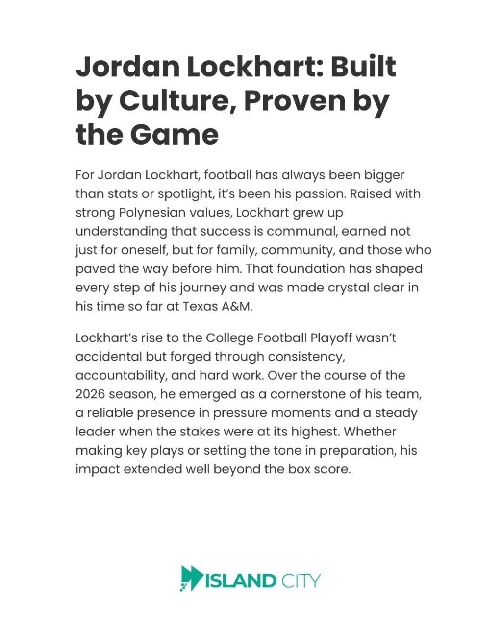 Instagram post from islandcity_media. This post is in position 3.